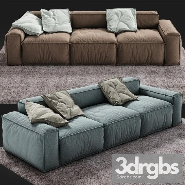 Peanut B Sofa 01 3D Model Free