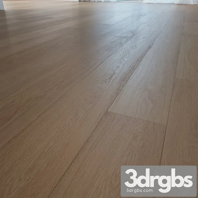 Pearl wooden oak floor 3D Model Free