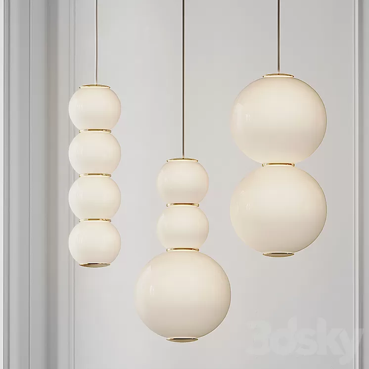 PEARLS Pendant Light from Formagenda 3D Model