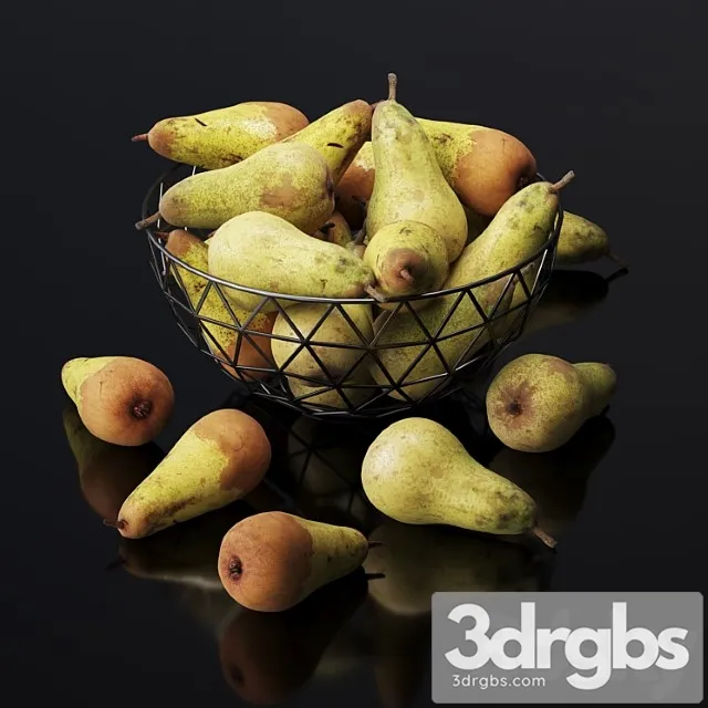 Pears 3 3D Model Free