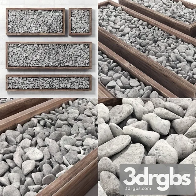 Pebble in Forms 3D Model Free