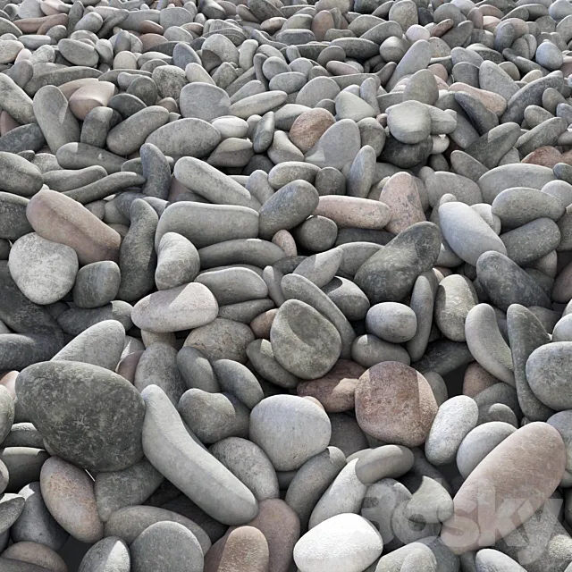 Pebble n8 low mix 3DModel