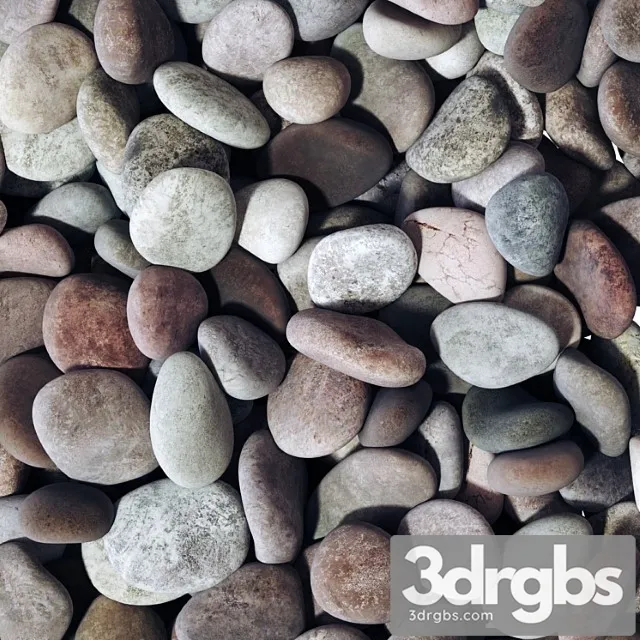 Pebble River Low N6 Three 3D Model Free