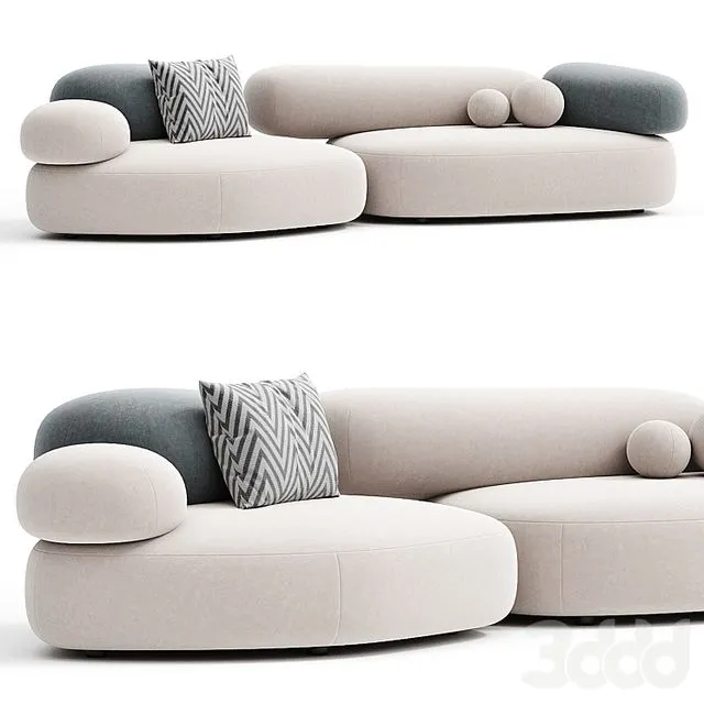 PEBBLE RUBBLE By Moroso 3D Model