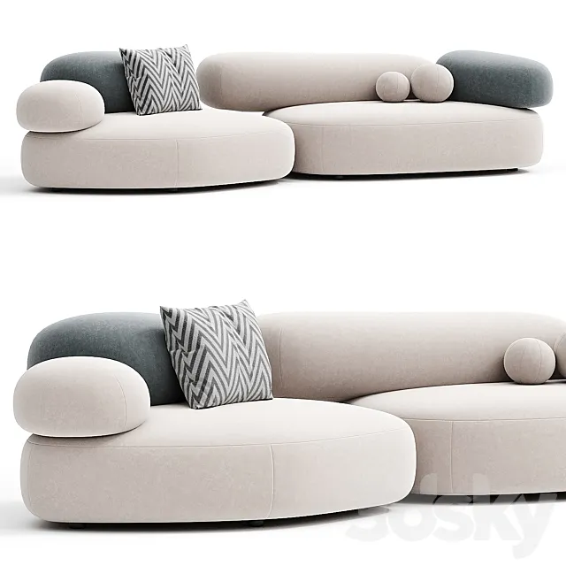 PEBBLE RUBBLE By Moroso 3DModel