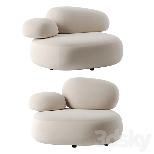 Pebble Rubble sofa by Moroso set 4 Free Download