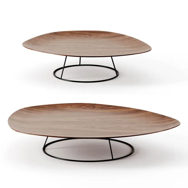 PEBBLE tables by Ligne Roset 3D Model