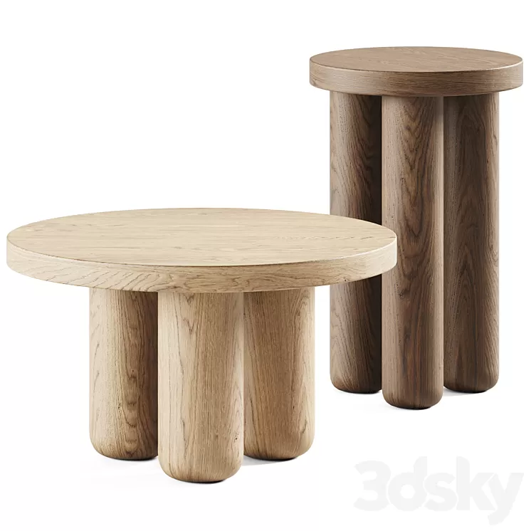 Pecherytsia Coffee Table 3D Model Free