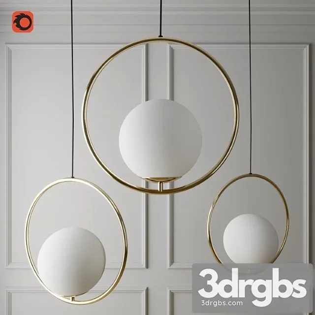 Pedant Lamp Ring 1 3D Model Free