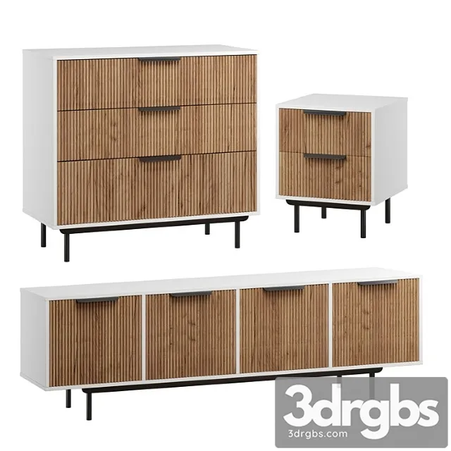 Pedestals Levante 1 3D Model Free