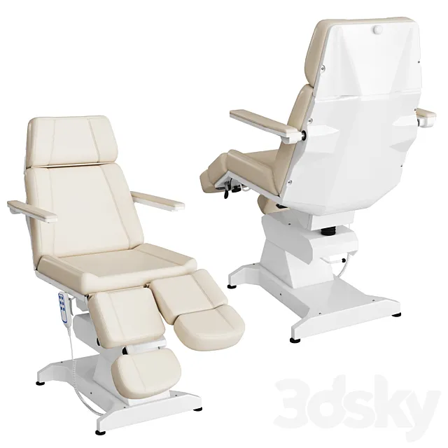 Pedicure cosmetic chair 3D Model
