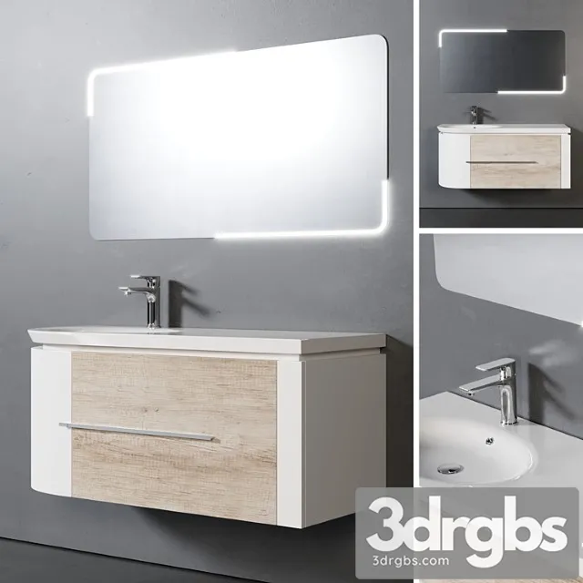 Pedro Bathroom Furniture 3D Model Free