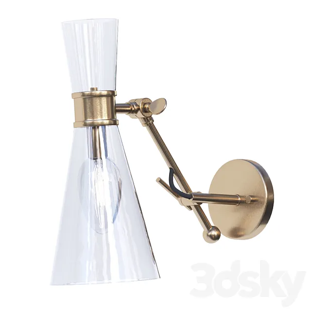 Pegy wall light 3DModel