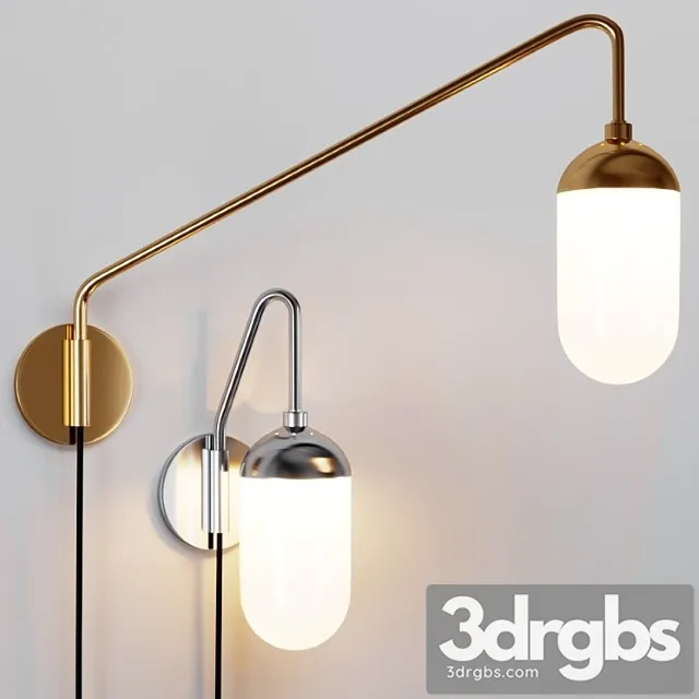 Pelle sconce by west elm 3D Model Free