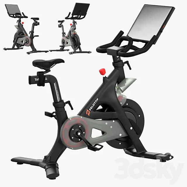Peloton bike 3D Model