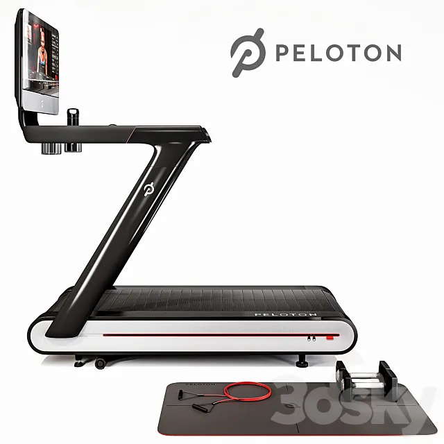 Peloton Tread 3D Model