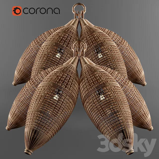 Pendant chandelier 3DModel