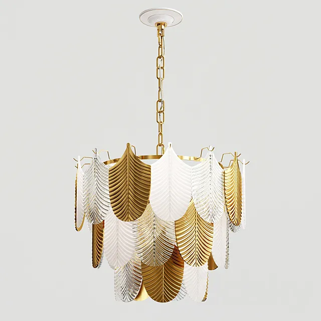Pendant chandelier Cloyd 10587 3D Model