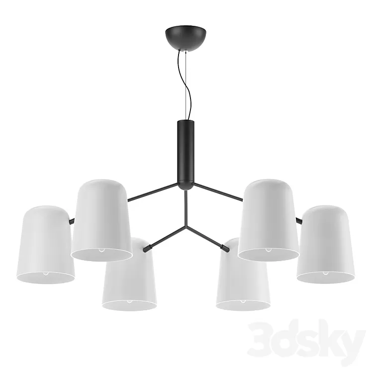 Pendant chandelier F-Promo Trick 2762-6P 3D Model Free