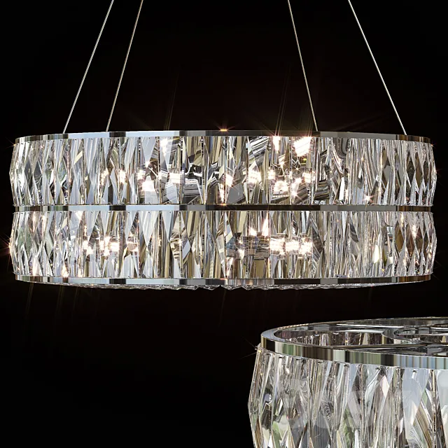 Pendant chandelier LISANNE by Lampatron 3D Model