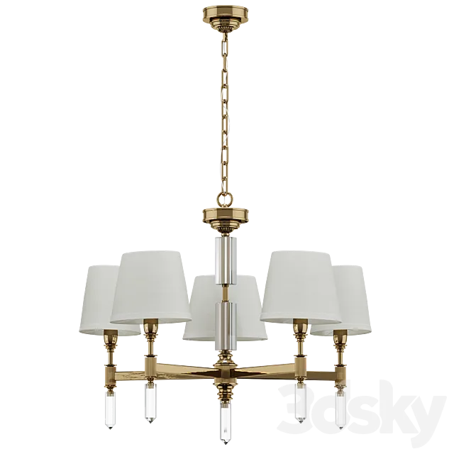 Pendant chandelier Odeon Light 4894_5 LONDON 3D Model