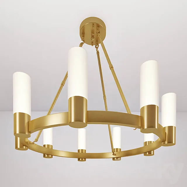 Pendant Chandelier ODEON LIGHT LORITA 27199 3DModel