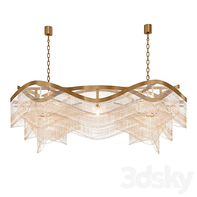 Pendant chandelier Patrizia Volpato. Venezia. 4815 S 180 3DModel