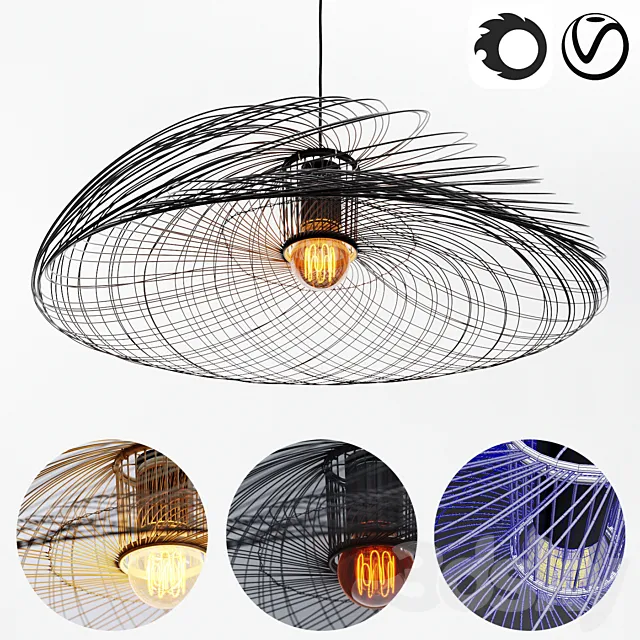 Pendant lamp _ PENDANT LIGHT _ FORESTIER 1 _ corona _ vray 3D Model