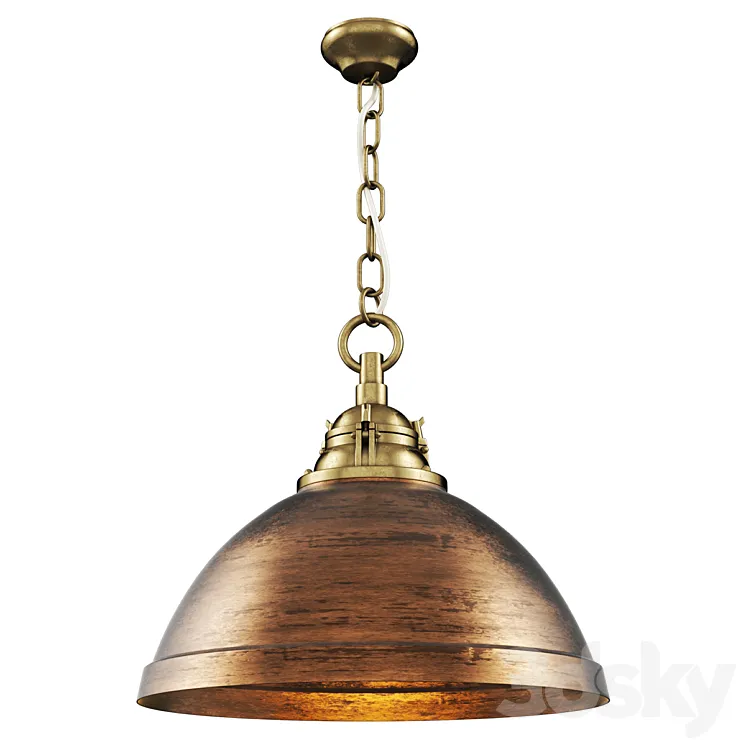 Pendant lamp Admiral Pendant 3D Model Free