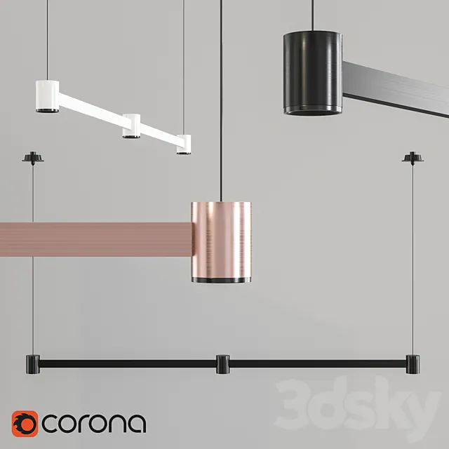 Pendant lamp Arkoslight ART Free Download
