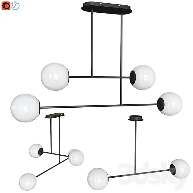 Pendant lamp Atea LA REDOUTE INTERIEURS 3D Model