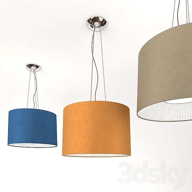 Pendant lamp AXO LIGHT VELVET SP VEL 070 3D Model