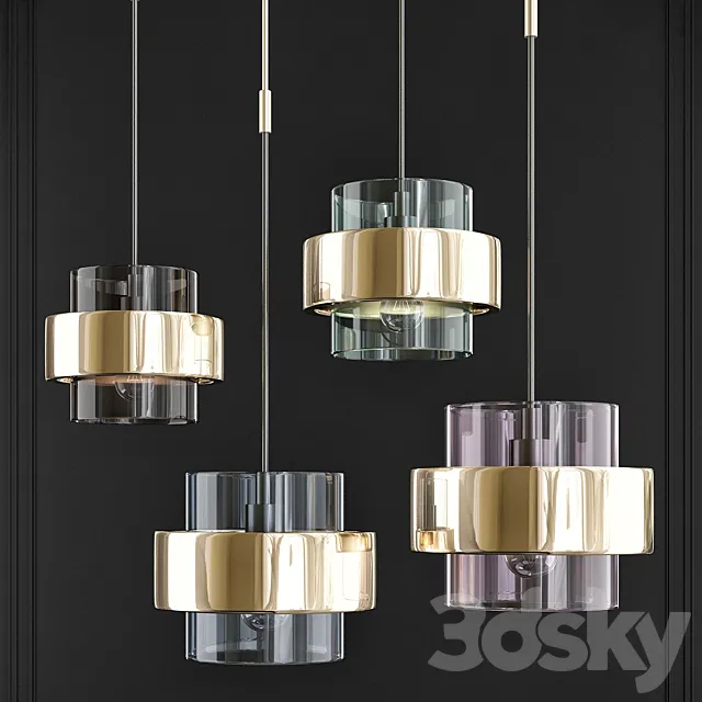 Pendant lamp BOTELLO 3DModel