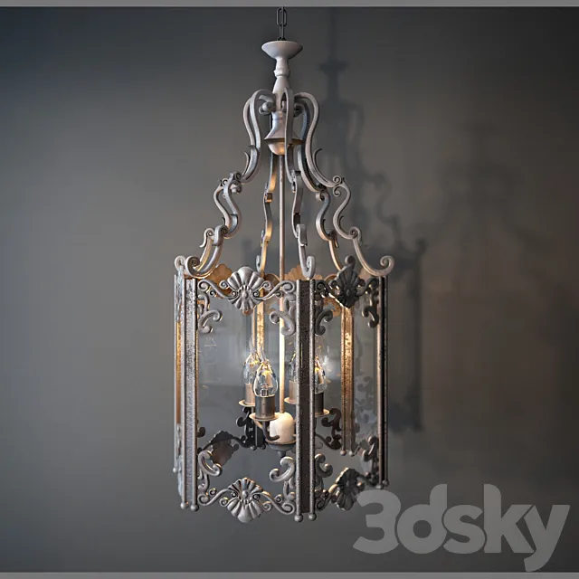 Pendant Lamp Classic 3DModel