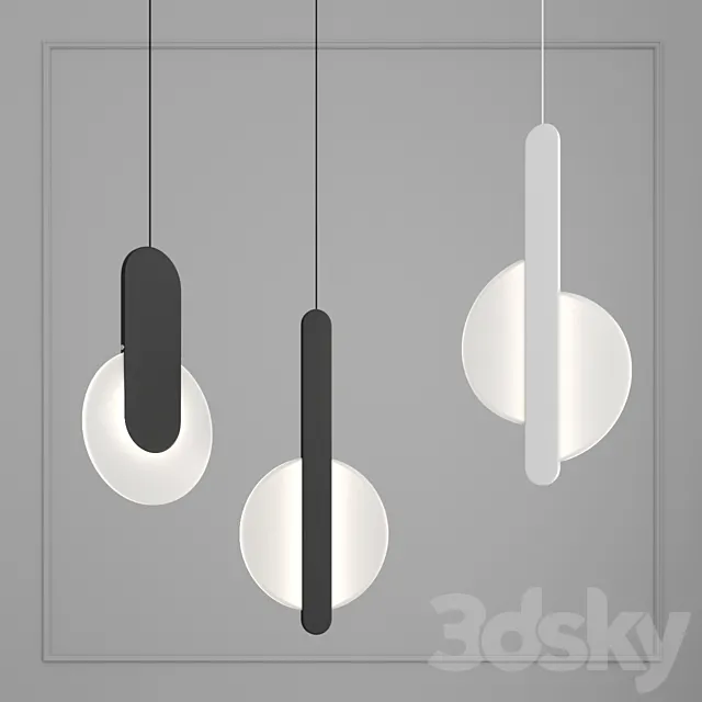 Pendant lamp Eclipse 3D Model