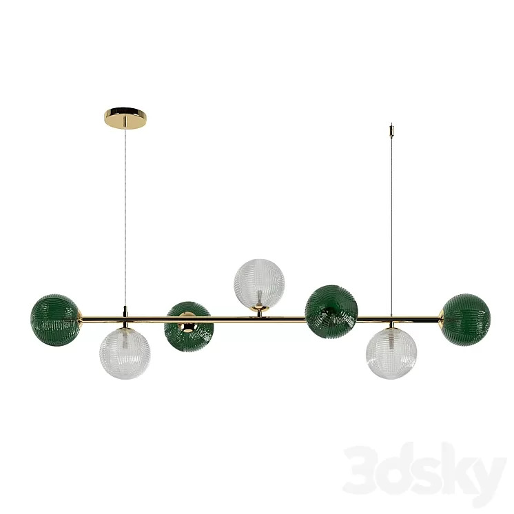 Pendant lamp F-PROMO 4035-7P 3D Model Free