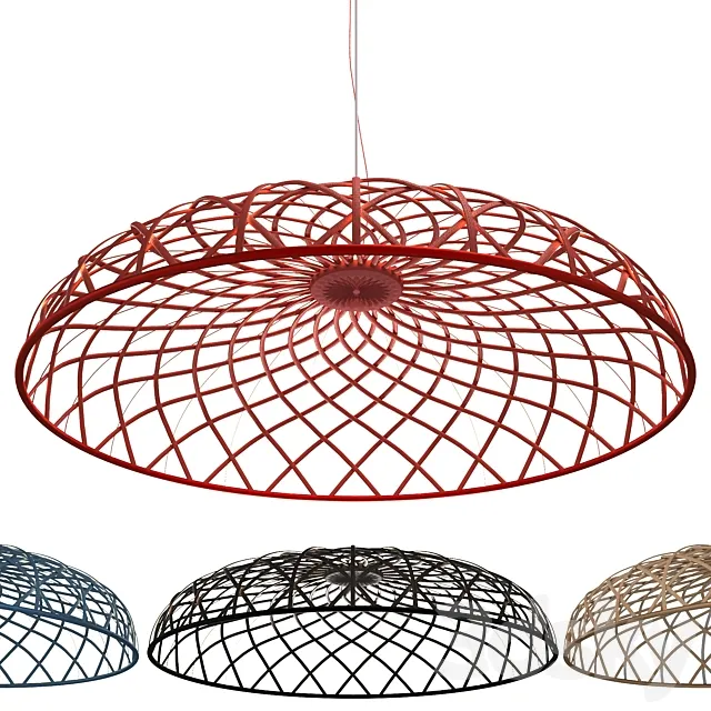 Pendant lamp Flos Skynest 3D Model