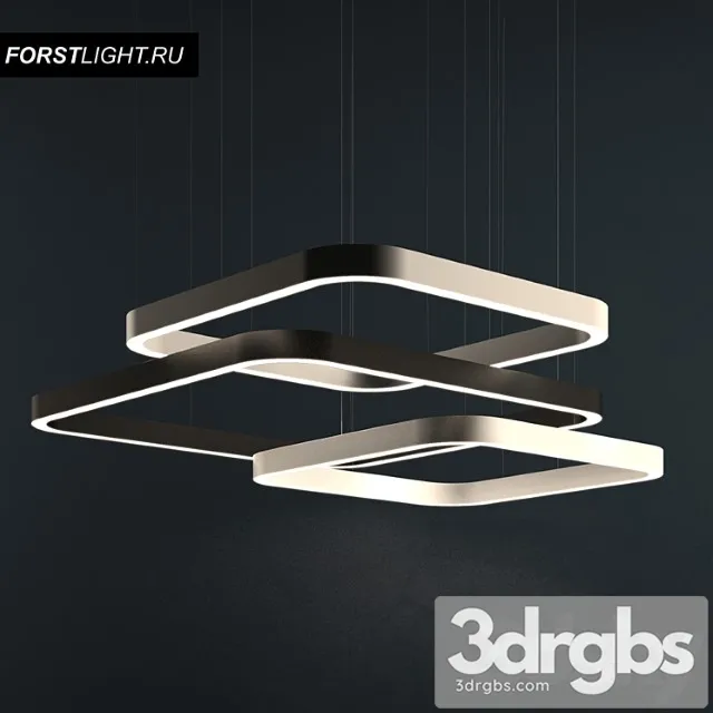 Pendant lamp forstlight frame 3D Model Download