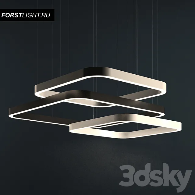 Pendant lamp Forstlight Frame 3DModel