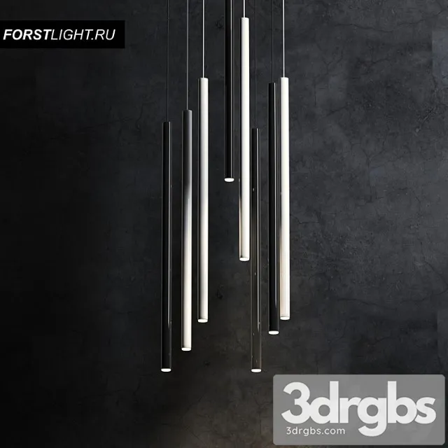 Pendant lamp forstlight slim one 3D Model Download