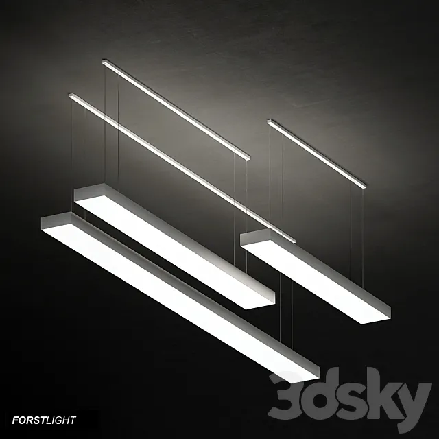 Pendant Lamp Forstlight Space 3DModel