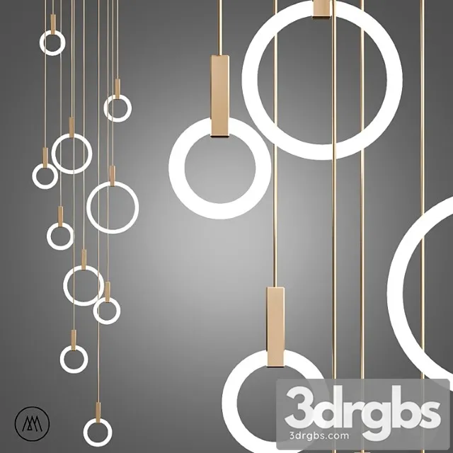 Pendant lamp halo by matthew mccormick 3D Model Download