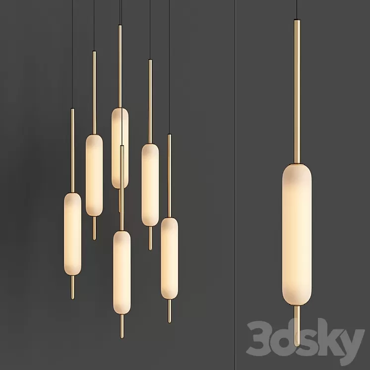 Pendant lamp IL Fanale by Romatti 3D Model