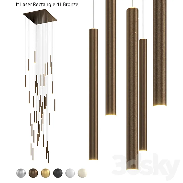 Pendant lamp IT-Laser-rectangle-41-bronze Free Download