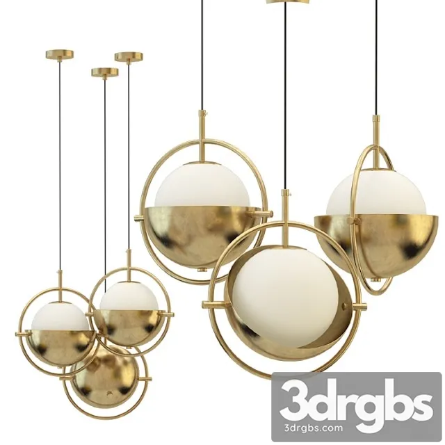 Pendant lamp kelly 3D Model Download