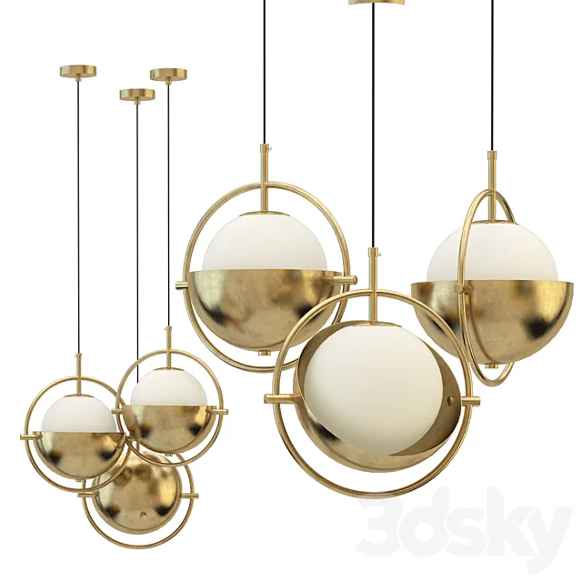 Pendant lamp kelly 3DModel