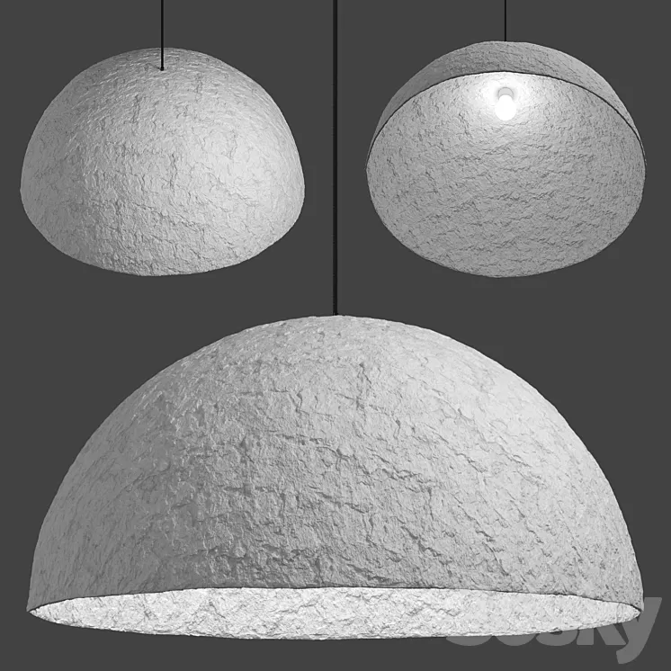 Pendant lamp Kupol by Tayga Design 3D Model Free