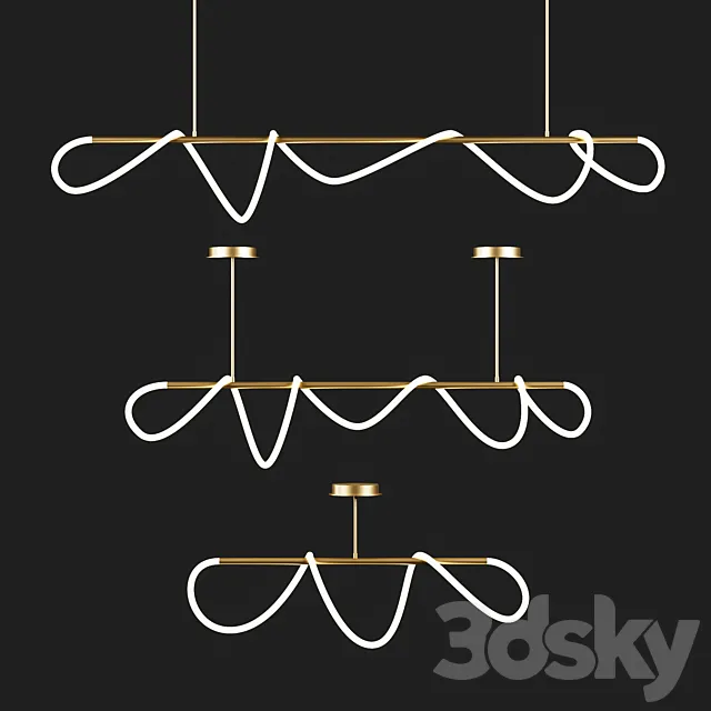 Pendant lamp Lampatron GLORIFY L 3D Model