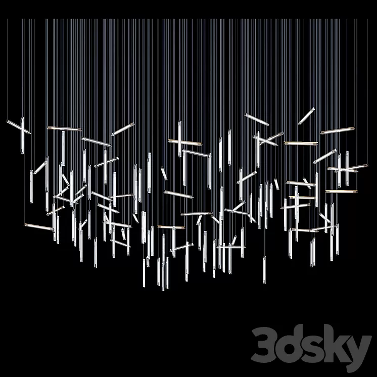 Pendant lamp Lasvit design 3D Model