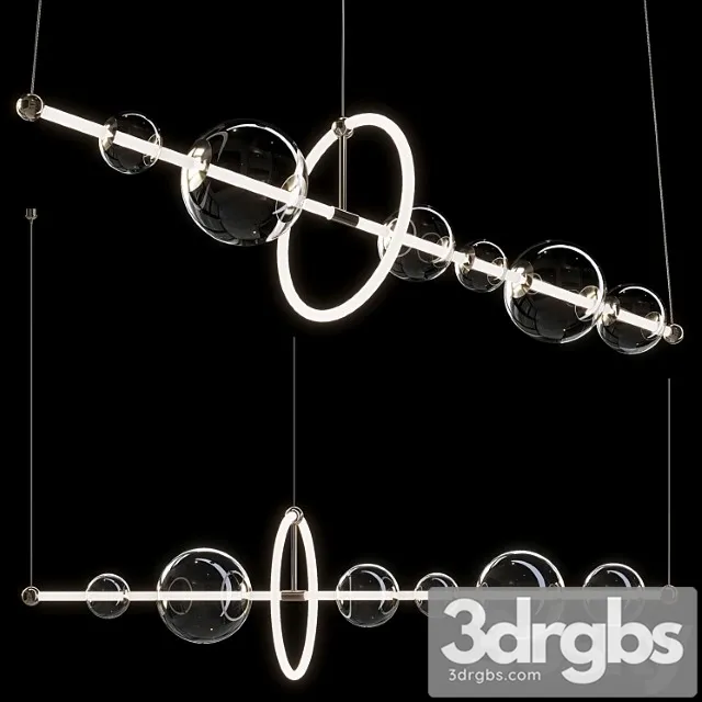 Pendant lamp Loft It Alpha 10126 1200 2 3D Model Free